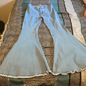 Bell bottom jeans